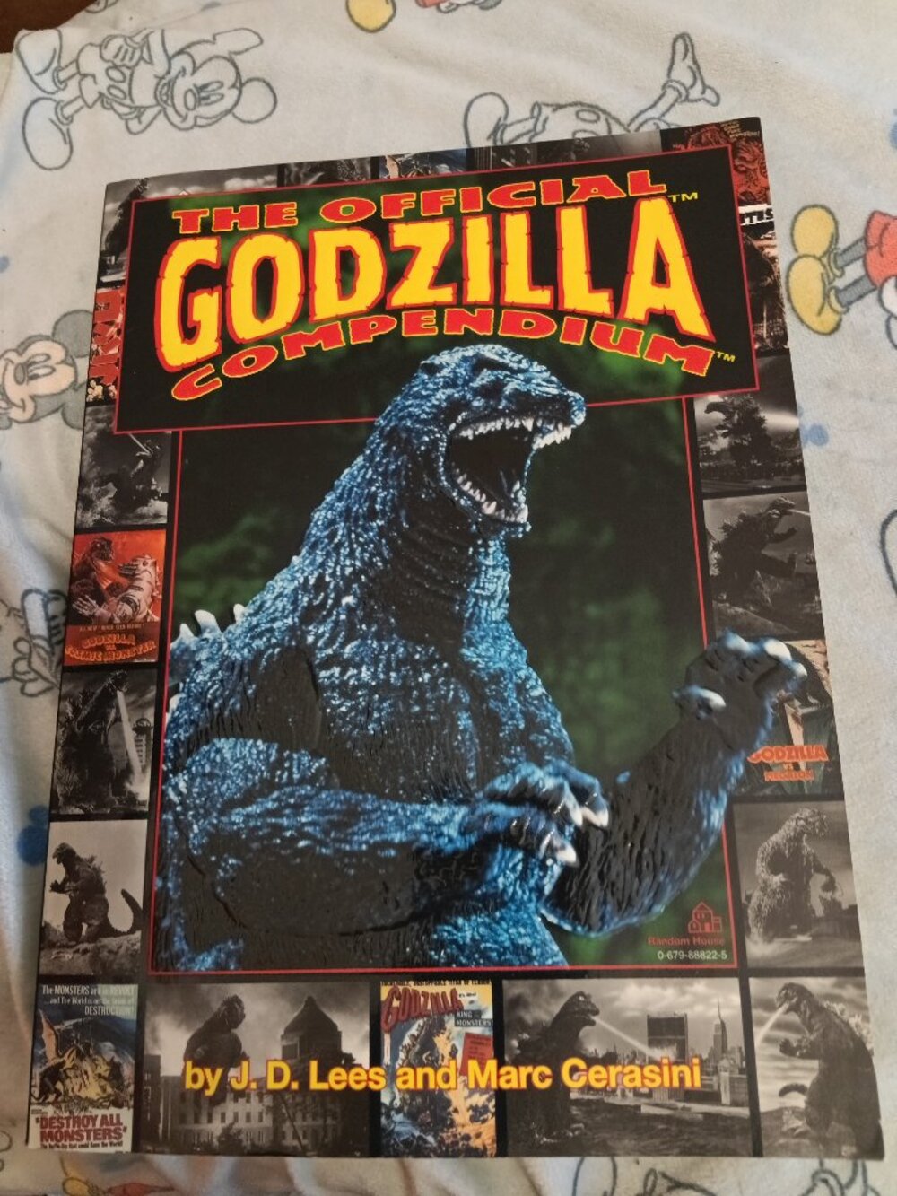 'The Official Godzilla Compendium" Book